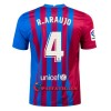 Virallinen Fanipaita FC Barcelona Ronald Araujo 4 Kotipelipaita 2021-22 - Miesten